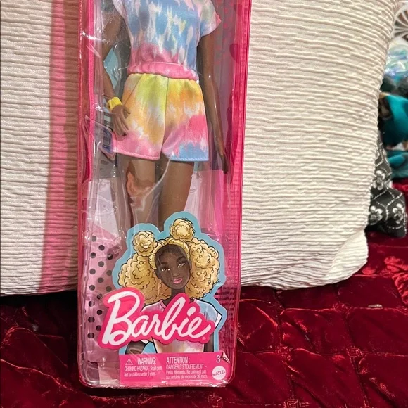 Barbie Doll with Curly Blonde Afro and Puffs NEW - Picture 3 of 9